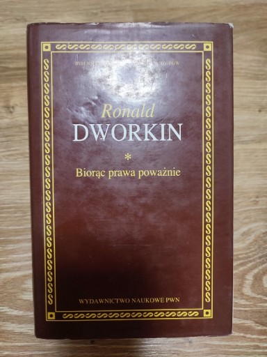 Zdjęcie oferty: Ronald Dworkin, Biorąc prawa poważnie BWF