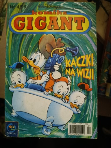 Zdjęcie oferty: Komiks Gigant 4/98 Kaczki na wizji.