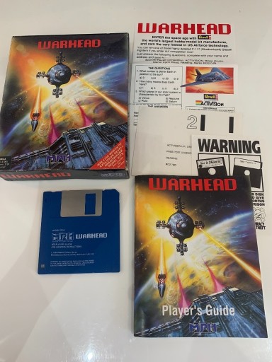Zdjęcie oferty: Warhead Amiga 500 512k Dyskietka 3.5” Komplet