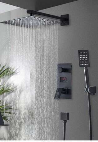 Zdjęcie oferty: Zestaw prysznicowy Premium z wyświetlaczem