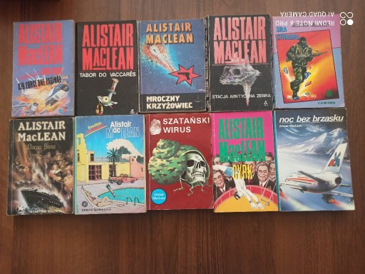 Zdjęcie oferty: Alistair MacLean - Zestaw 31 książek