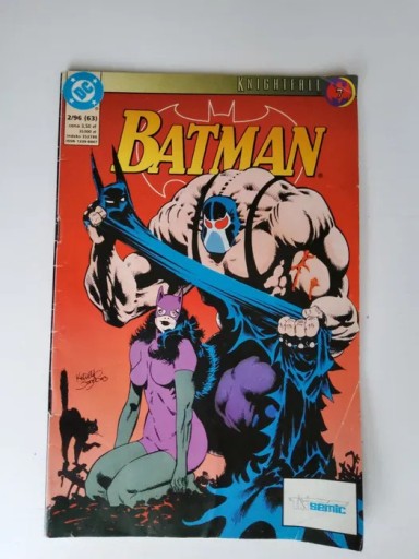 Zdjęcie oferty: Komiks Batman 2/96 DC Kolekcja