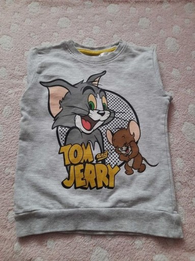 Zdjęcie oferty: Bluza chłopięca Tom i Jerry r.104