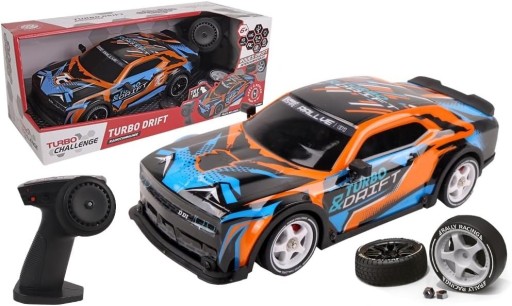 Zdjęcie oferty: Zdalnie sterowany samochód wyścigowy TURBO CHALLENGE Drift nowy