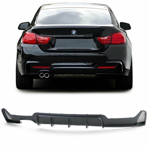 Zdjęcie oferty: Dyfuzor BMW F32 F36 M Performance - czarny połysk