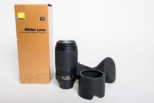 Zdjęcie oferty: Obietyw Nikon Nikkor 70-300 mm 4.5-5.6 G IF ED