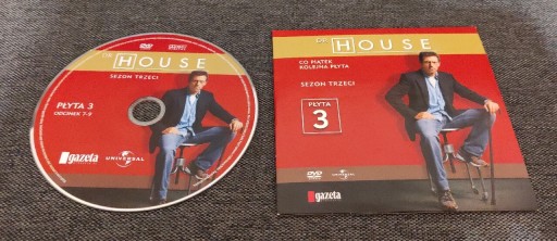 Zdjęcie oferty: Dr. House Sezon 3, płyta 3. Odcinki 7-9, dvd