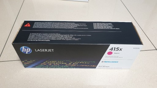 Zdjęcie oferty: Toner HP 415X W2033X M454 M479 magenta oryginał FV