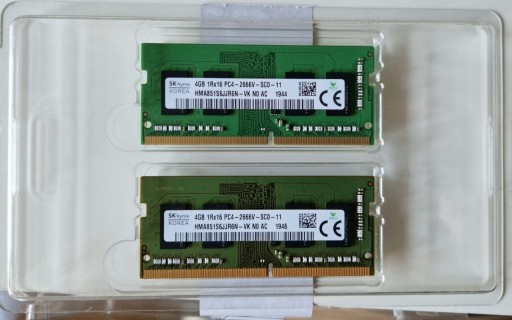 Zdjęcie oferty: Hynix DDR4 2666MHZ 2 x 4GB