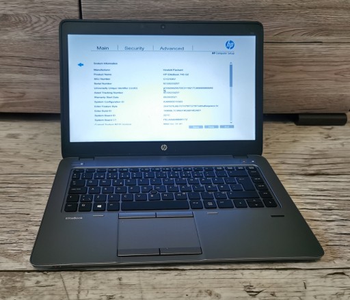 Zdjęcie oferty: Laptop HP Elitebook 745 G2 AMD Pro R5 0/0GB 14"