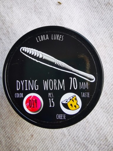 Zdjęcie oferty: LIBRA LURES-DYING WORM 70 kolor019,hot pink- SER