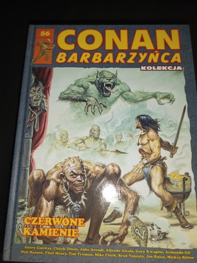 Zdjęcie oferty: Conan barbarzyńca 56 czerwone Kamienie