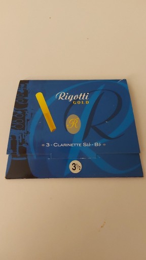 Zdjęcie oferty: Stroiki do klarnetu B Rigotti nr 3 i 3 1/2