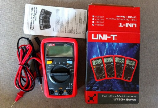 Zdjęcie oferty: Multimetr ręczny UNI-T UT33A+ Nowy