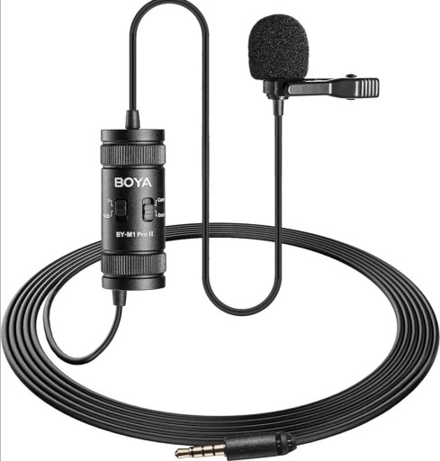Zdjęcie oferty: Mikrofon krawatowy aparat kamera Boya BY-M1 PRO II