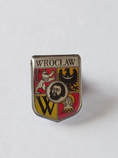 Zdjęcie oferty: Herb miasta Wrocław przypinka pin odznaka wpinka