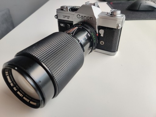 Zdjęcie oferty: Canon FD FT QL + obiektyw FD 70-210mm 1:4