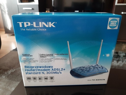 Zdjęcie oferty: Router modem TP-Link TD-W8960N ADSL