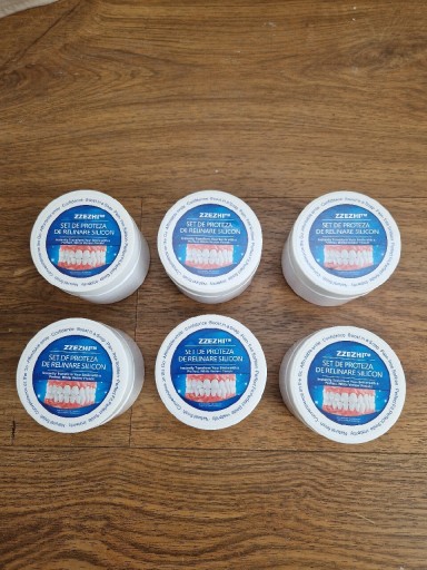 Zdjęcie oferty: Silikonowe zestawy protez górnych i dolnych, piękny uśmiech x6