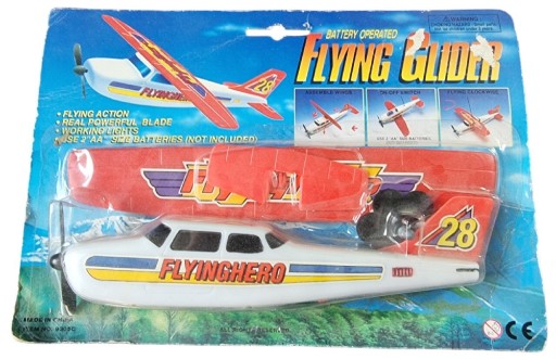 Zdjęcie oferty: Flying Glider Szybowiec zabawka z lat 90