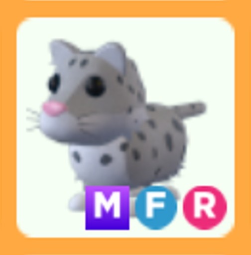 Roblox Adopt Me Snow Leopard mega neon MFR | Grońsko | Kup teraz na