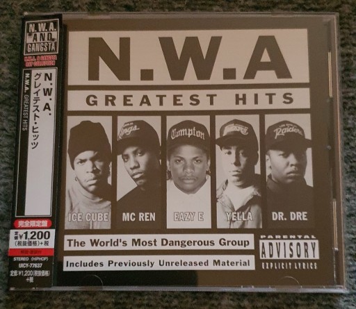 Zdjęcie oferty: N.W.A.: Greatest Hits (Japan)