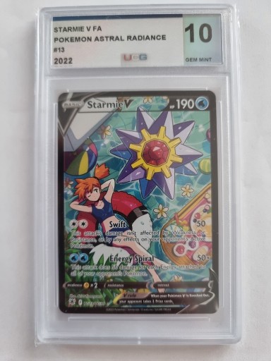 Zdjęcie oferty: Starmie V TG13/TG30 ucg grading 10 astral