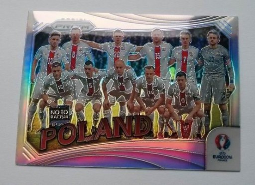 Zdjęcie oferty: polska panini prizm uefa euro 2016 refractor