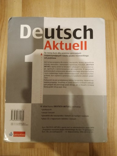 Zdjęcie oferty: Deutsch Aktuell Książka do nauki niemieckiego 