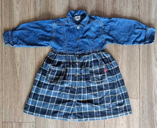 Zdjęcie oferty: Confetti Jeansowa sukienka dla dziewczynki 4-5 lat