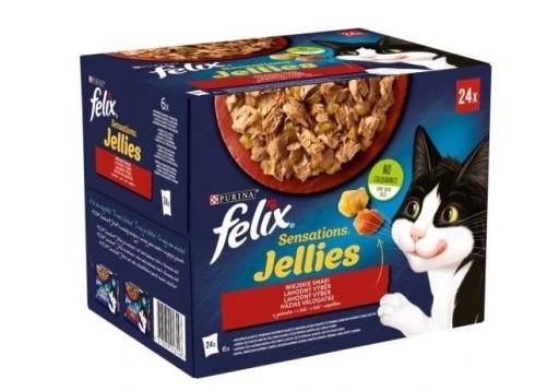 Zdjęcie oferty: Mokra karma dla kota Felix mix smaków 24 szt.