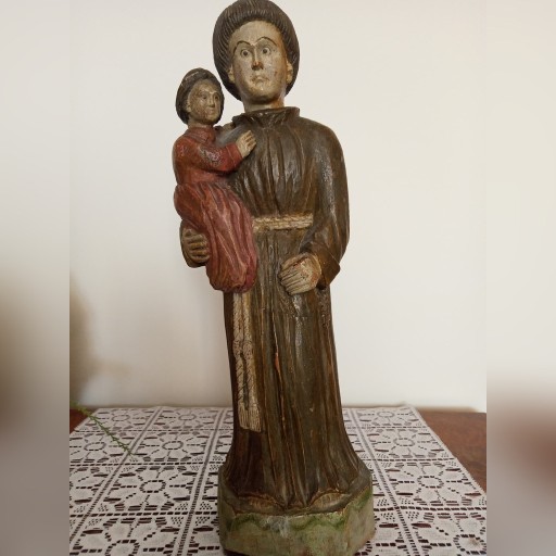 Zdjęcie oferty: Święty Antoni z dzieciątkiem na rękach.