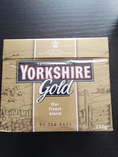 Zdjęcie oferty: Angielska Herbata Yorkshire Gold Tea Ekspres 80 