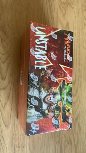 Zdjęcie oferty: magic the gathering unstable booster box