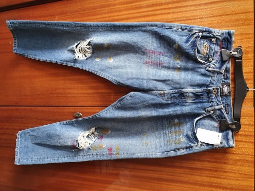 Zdjęcie oferty: Męskie granatowe jeansy Superdry - nowe, z metkami