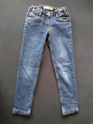 Zdjęcie oferty: Spodnie jeans dziewczynka ocieplane