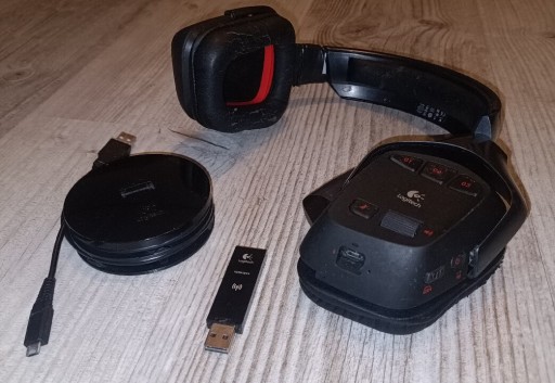 Zdjęcie oferty: Słuchawki Logitech G930 Wireless Gaming Headset