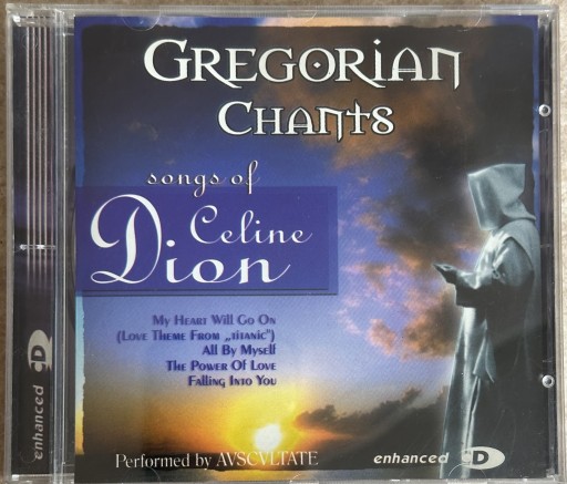 Zdjęcie oferty: CD Gregorian Chants songs of Celine Dion