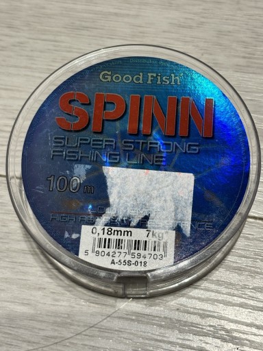 Zdjęcie oferty: Żyłka GoodFish Spinn 0,18 mm x 100 m