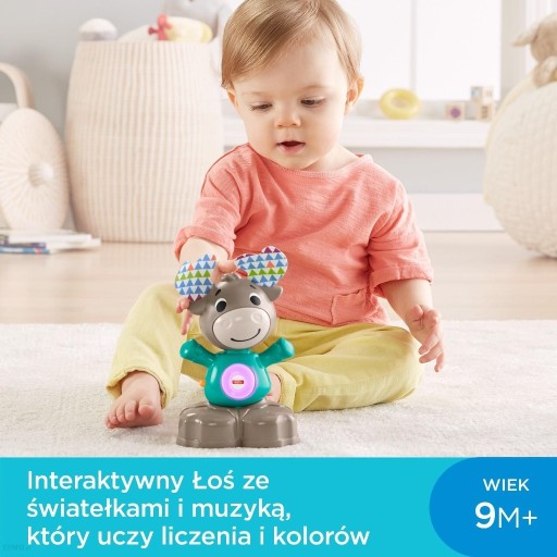 Zdjęcie oferty: Fisher-Price Linkimals Interaktywny Łoś GKC34