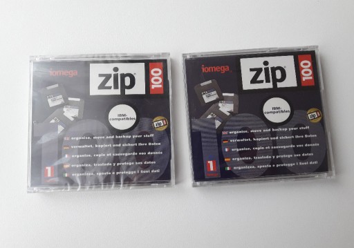 Zdjęcie oferty: Zip 100 iomega 2 sztuki nowe.