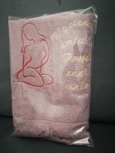 Zdjęcie oferty: Ręczniki z Haftem, śmieszny prezent dla dziewczyny