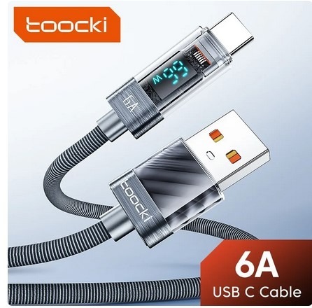 Zdjęcie oferty: Kabel USB USB typu C z watomierzem 6A 1m