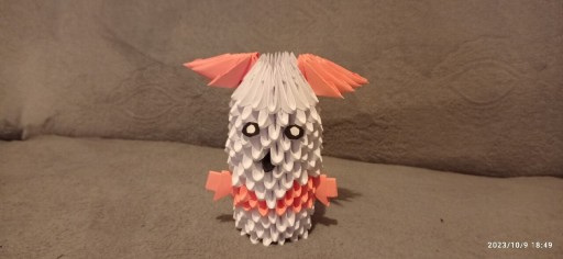 Zdjęcie oferty: Pies z origami modułowego.
