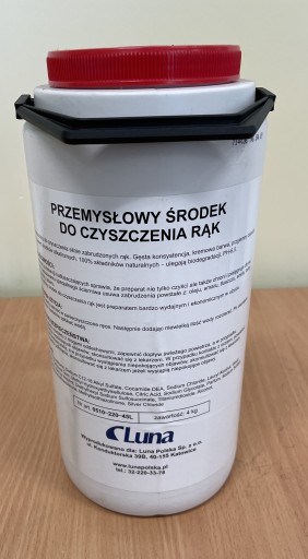 Zdjęcie oferty: Przemysłowy środek do czyszczenia rąk Luna 4kg