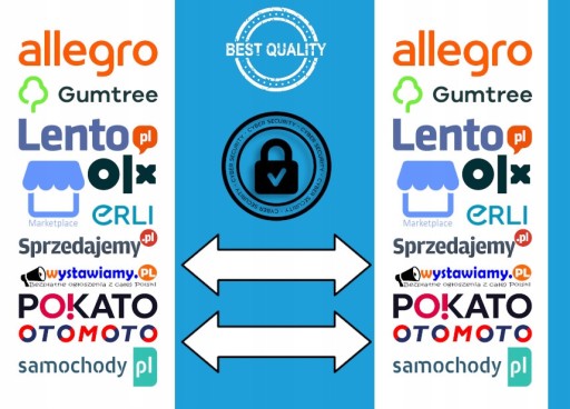 Zdjęcie oferty: Transfer ogłoszeń aukcji allegro marketplace 100