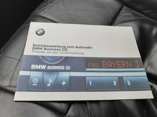 Zdjęcie oferty: BMW Businees cd 3 e46 książka do radia