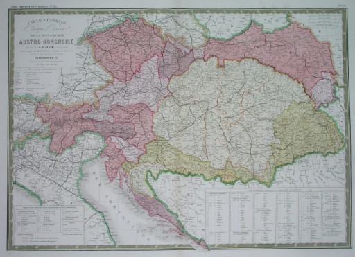 Zdjęcie oferty: 1859 giga ORYGINAŁ mapa GALICJA RZESZÓW KRAKÓW