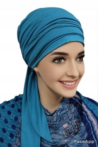 Zdjęcie oferty: Turban turkusowy