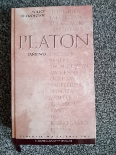 Zdjęcie oferty: Wielcy filozofowie. Platon. Państwo